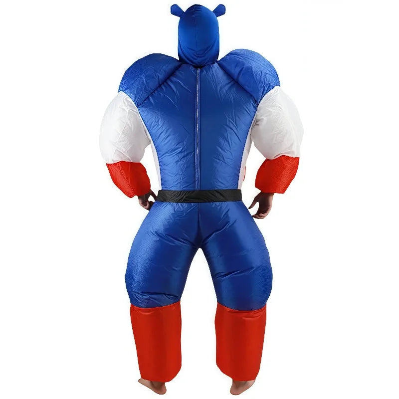 Aufblasbares Kostüm Avengers Captain America