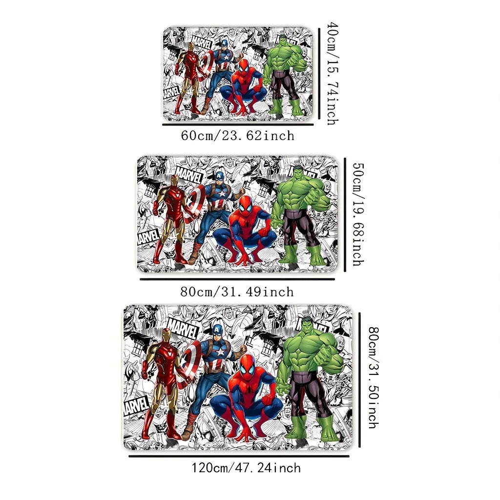 Avengers Iron Man Teppich - Flug über die Erde