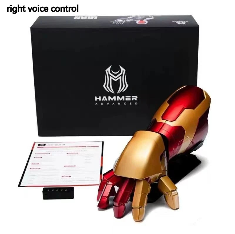 Iron Man Mechanischer Arm - Unterarm MK42 Rot und Gold