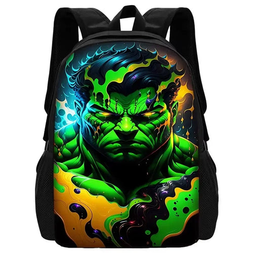 Rucksack Hulk – Abstrakt Psychedelisches Neon