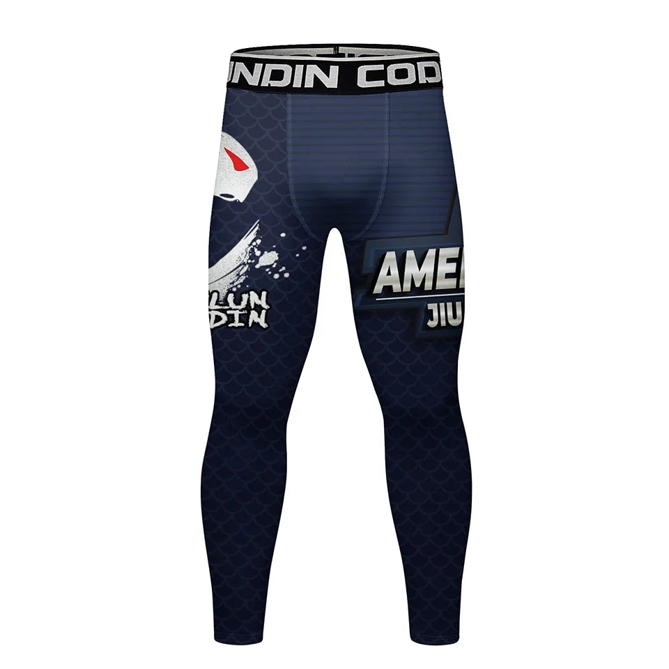 Jiu-Jitsu Hose Captain America – Leggings Schild und Adler
