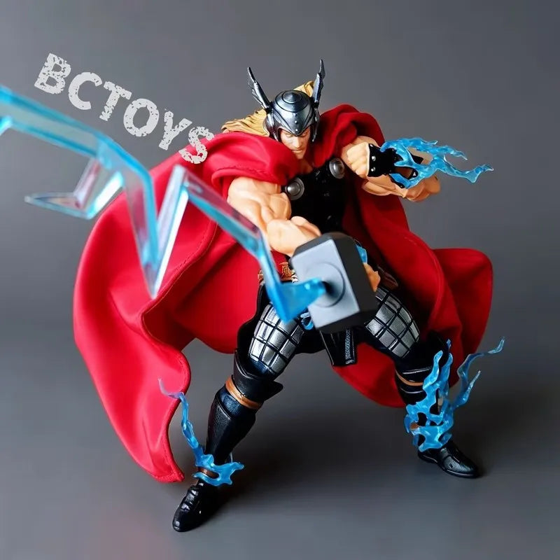 Thor Revoltech Yamaguchi Figur - Comic-Stil BC Toys Gelenkfigur