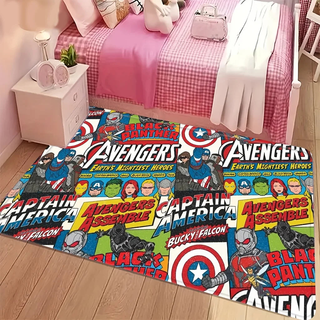 Avengers Hulk Teppich – Flammende Explosionsrauch