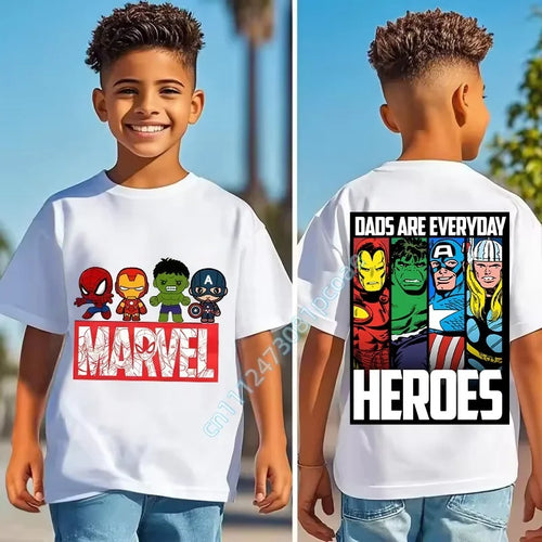 Kinder T-Shirt Marvel – Dads Are Everyday Heroes
