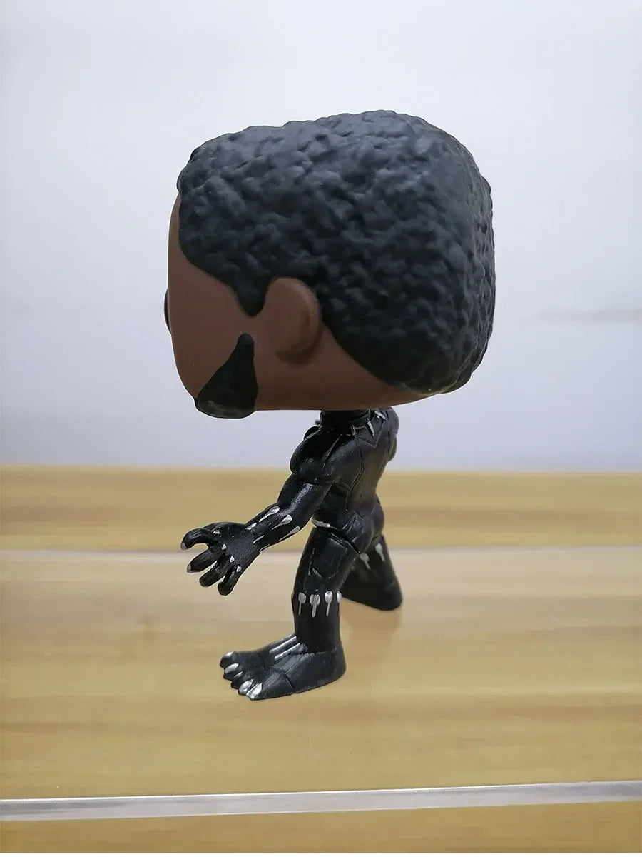 Vinylfigur Black Panther Funko-Stil – Unmaskiert