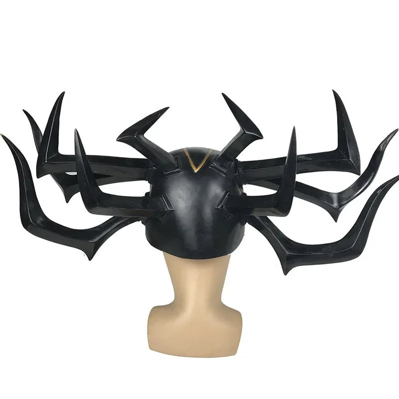 Hela Cosplay Helm – Göttin des Todes Schwarze Krone