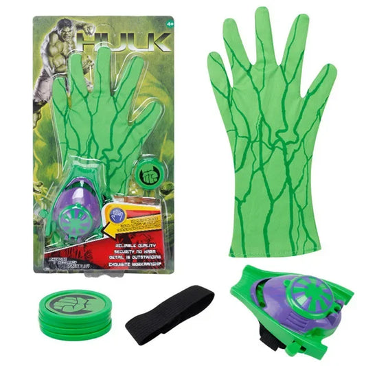 Hulk Launcher Handschuh – Karton mit Scheibe