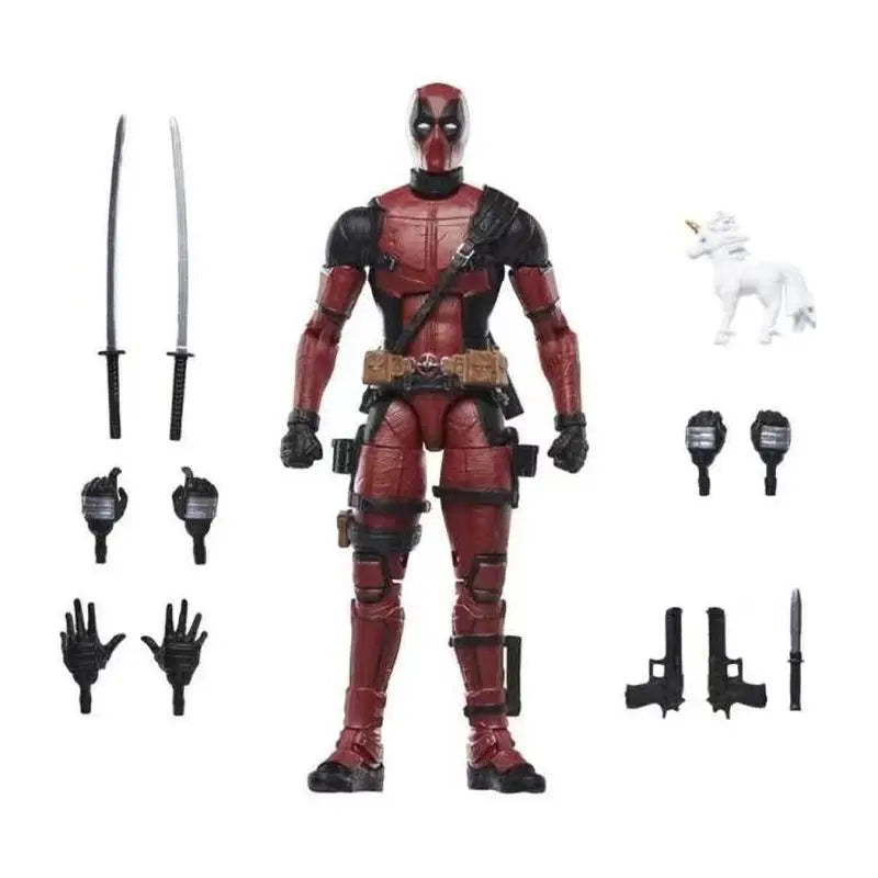 Hasbro Marvel Legends Deadpool Figur – Legacy Collection mit Einhorn