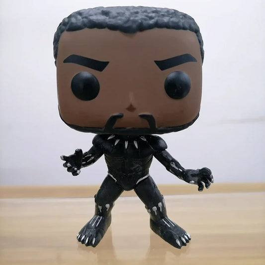 Vinylfigur Black Panther Funko-Stil – Unmaskiert