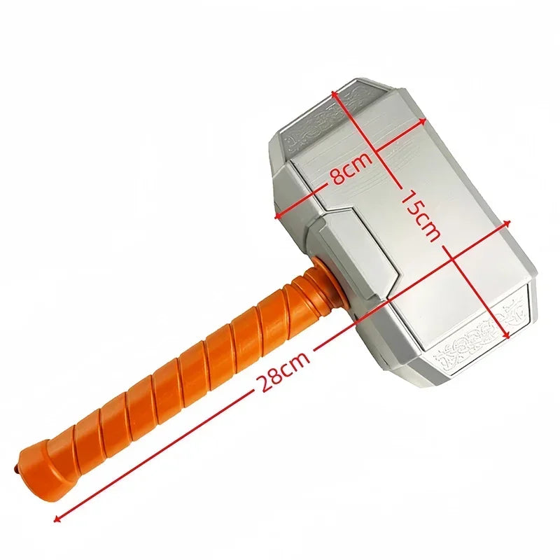Thor-Cosplay-Kostüm für Kinder – Muskelanzug mit Hammer