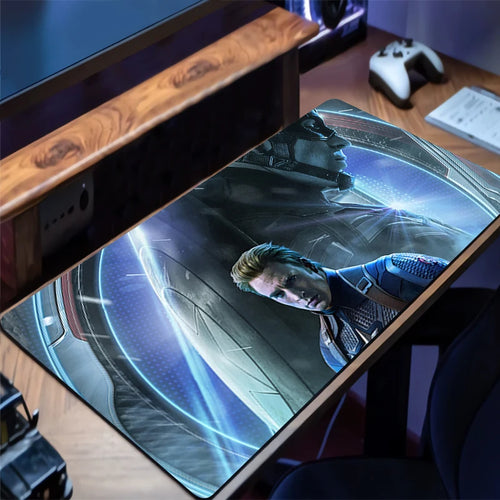 Avengers Gaming-Mauspad – Geometrisches Blau XXL
