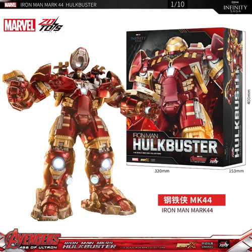 ZD Toys Iron Man MK44 Hulkbuster Figur – LED 36cm