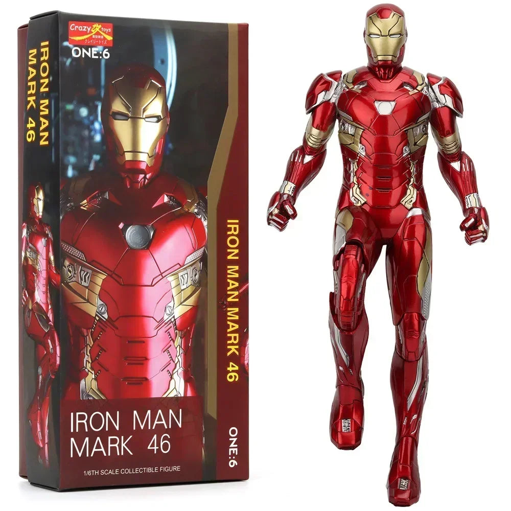 Avengers Iron Man Mark 46 Figur - Sammlerstück 1:6