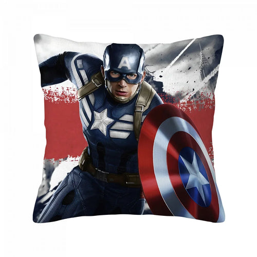 Kissenbezug Captain America - Abstrakter Farbhintergrund