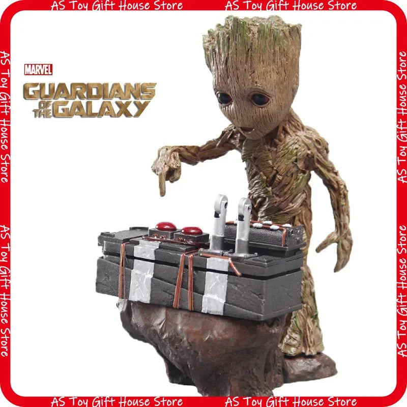 Hot Toys Baby Groot Statue – PVC-Detonationsknopf