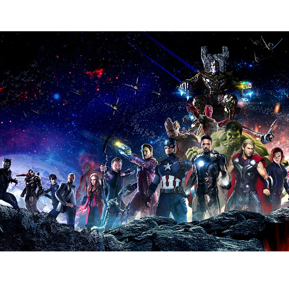 Poster Avengers Infinity War - Heldenzusammenkunft