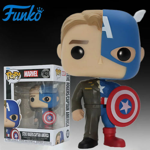 Funko Pop Avengers Figur Steve Rogers/Captain America - Doppelte Identität #1431