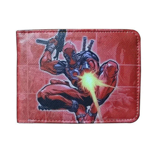 Avengers Deadpool Geldbörse – Rote Energie-Silhouette