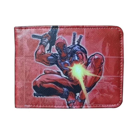 Avengers Deadpool Geldbörse – Rote Energie-Silhouette