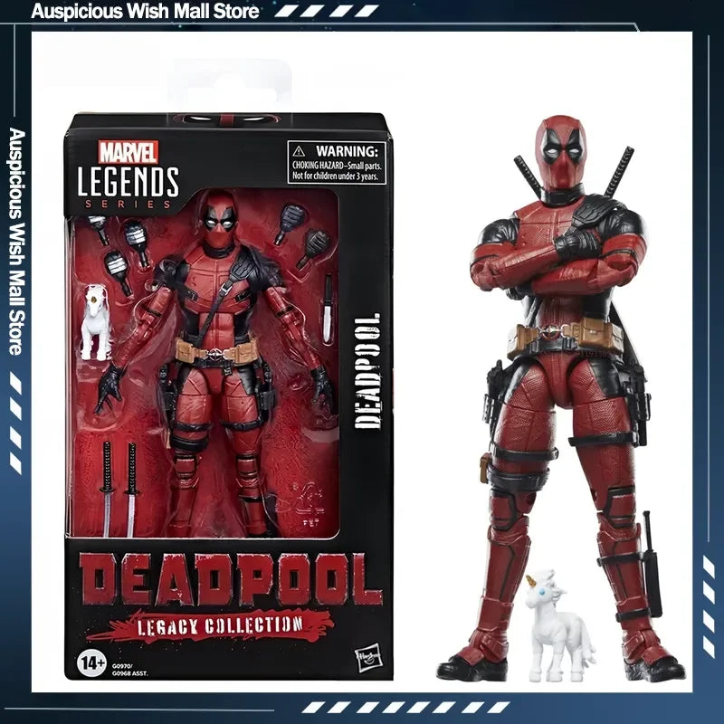 Hasbro Marvel Legends Deadpool Figur – Legacy Collection mit Einhorn