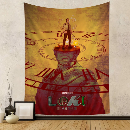 Loki Wandteppich – Surrealistische Kunst Staffel 2