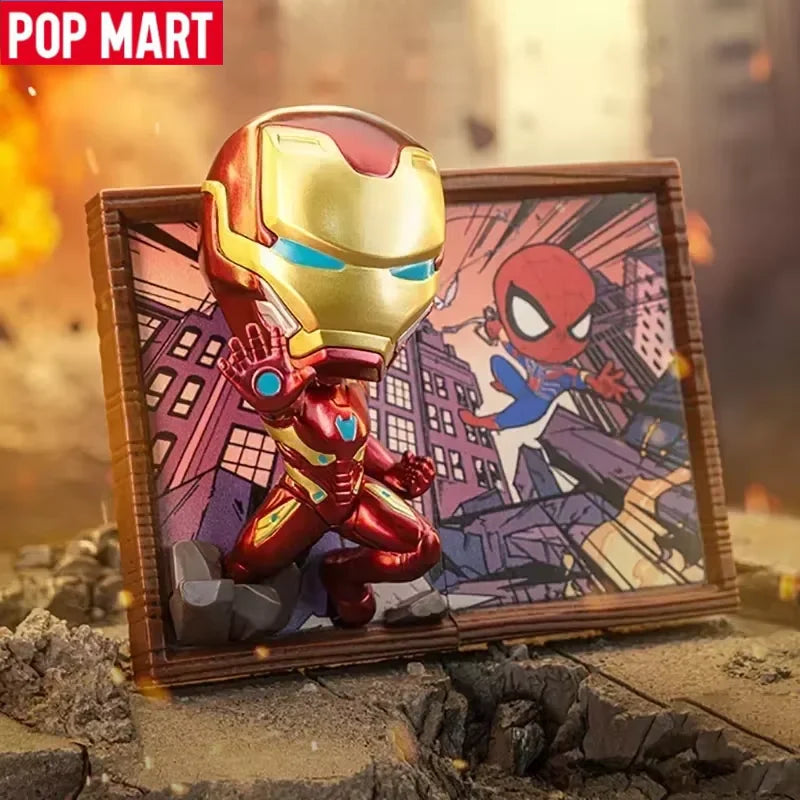 Blind Box POP MART Marvel Bilderrahmen - Serie 10 Überraschungsfigur
