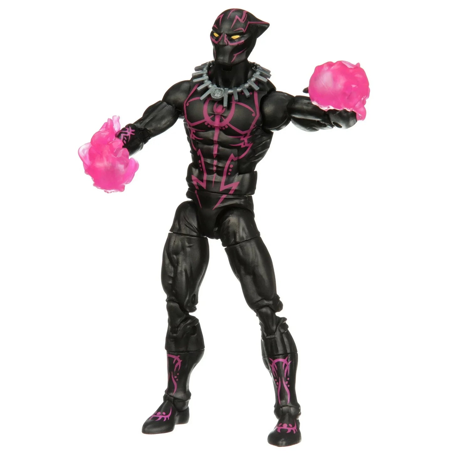 Marvel Legends Black Panther Figur – Vibranium-Anzug Rosa Effekte 15cm