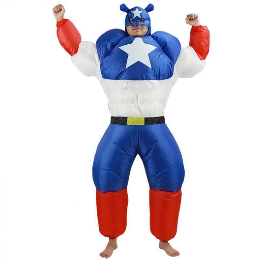 Aufblasbares Kostüm Avengers Captain America