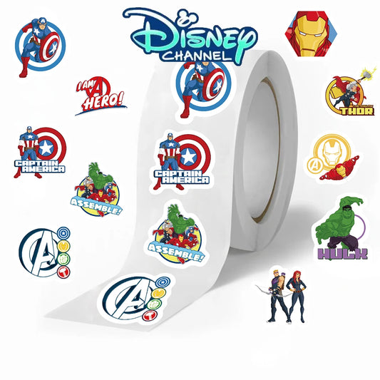 Disney Avengers Aufkleberrolle – 500 Superhelden-Stücke