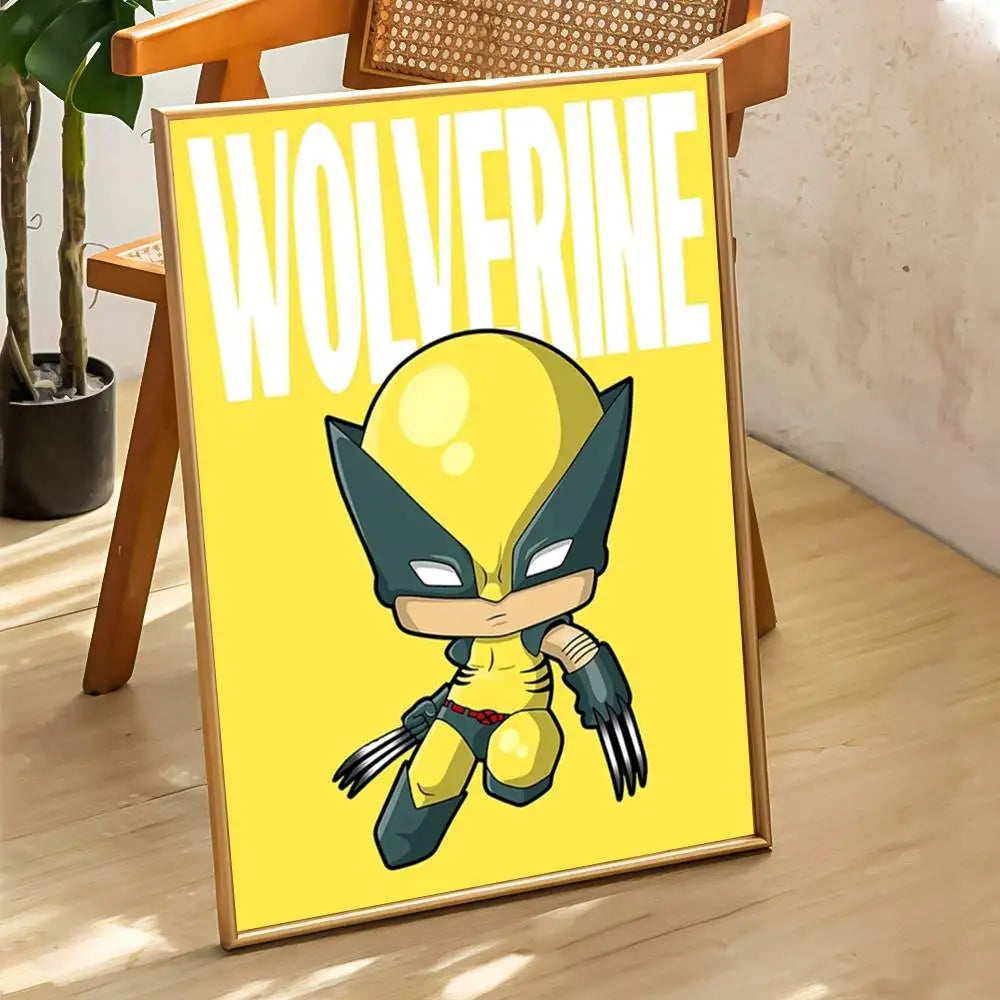 Wolverine-Aufkleber – Wanddekoration