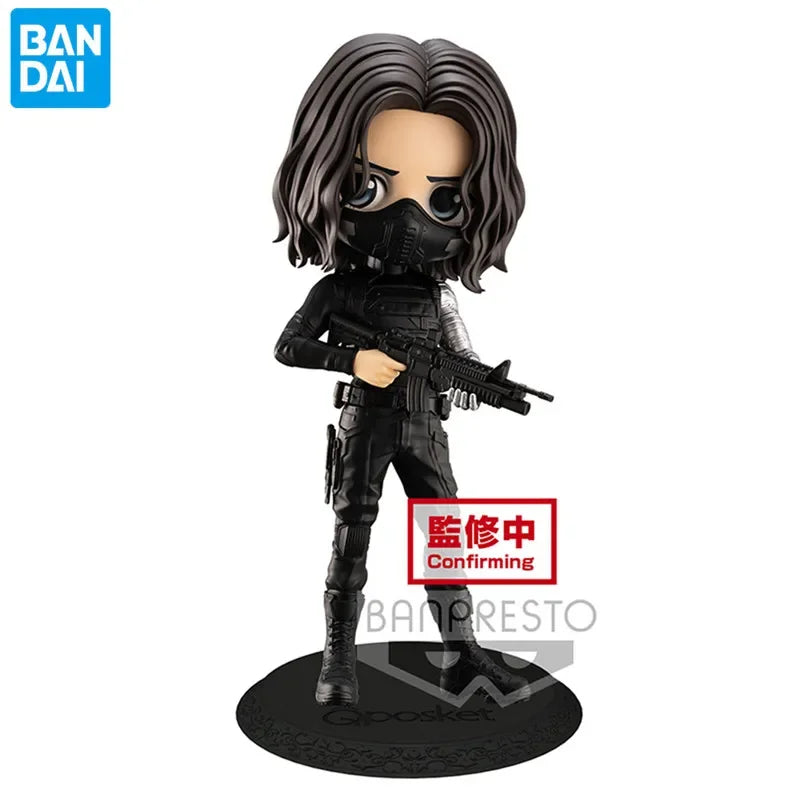 Winter Soldier Figur – Schwarze Maske Gewehr