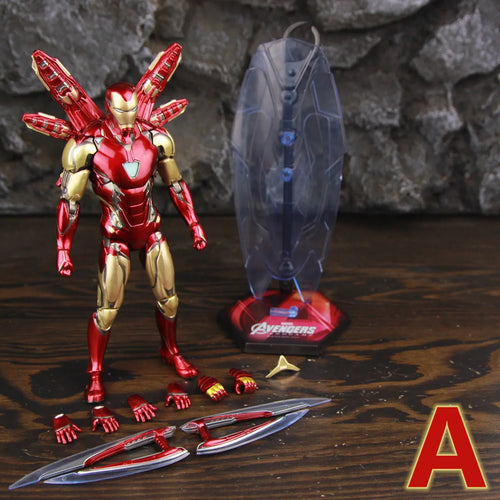 ZD Toys Iron Man MK85 2.0 LED Figur – Nano Wings Variante A