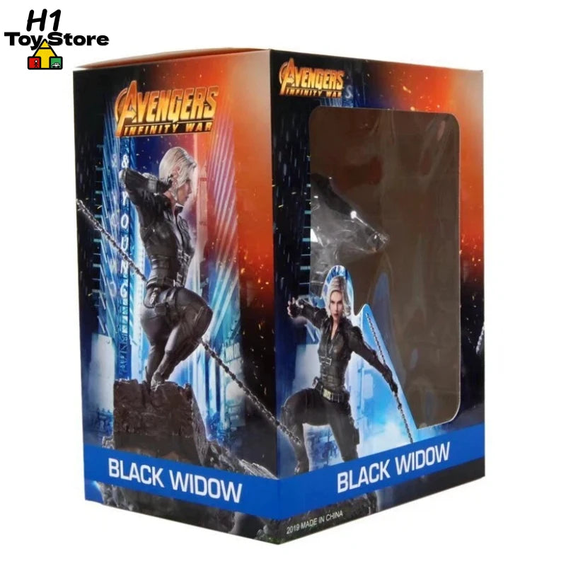 Avengers Black Widow Statue – Sammlerbox Szene 1/10