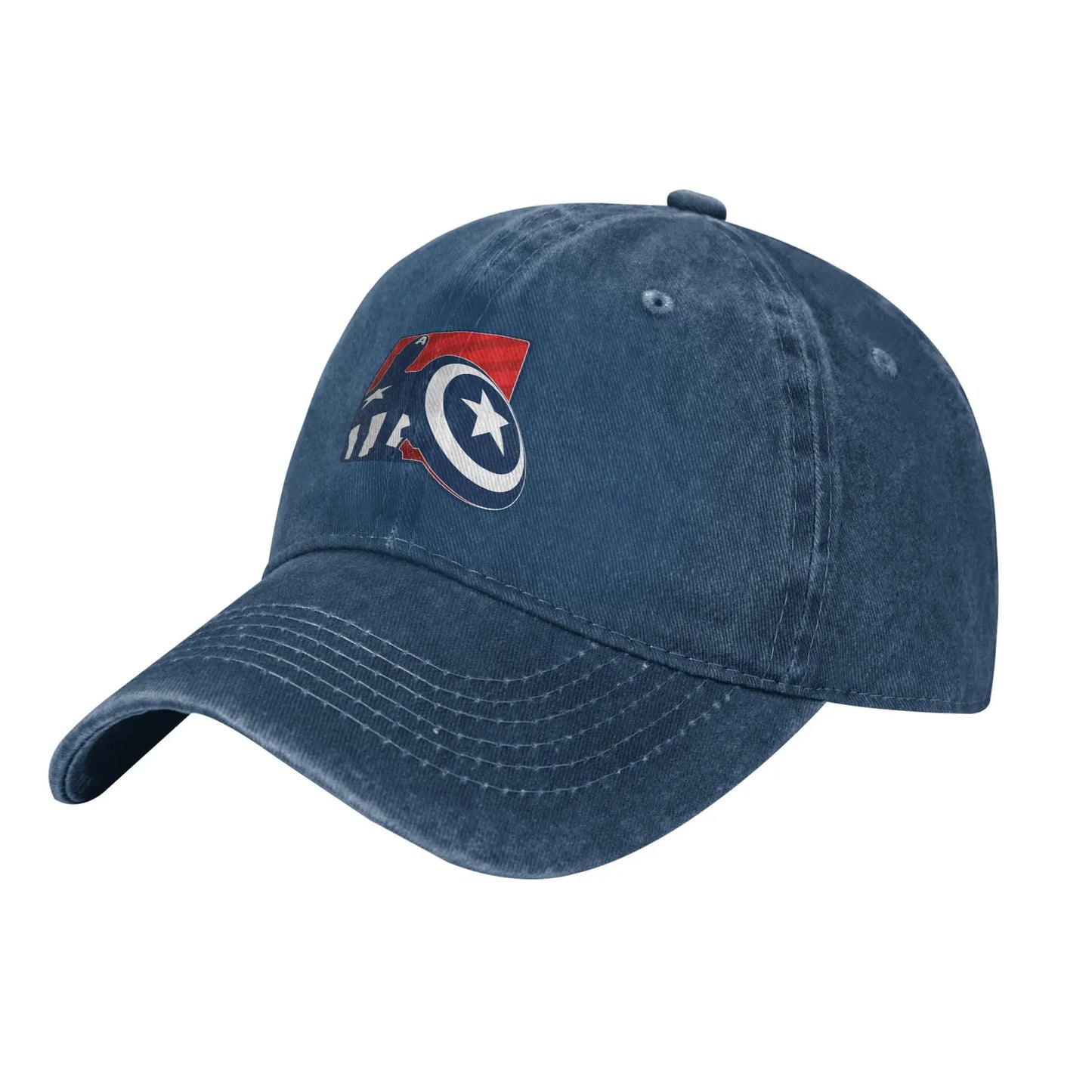 Avengers Captain America Cap - Geflügeltes Helm-Logo