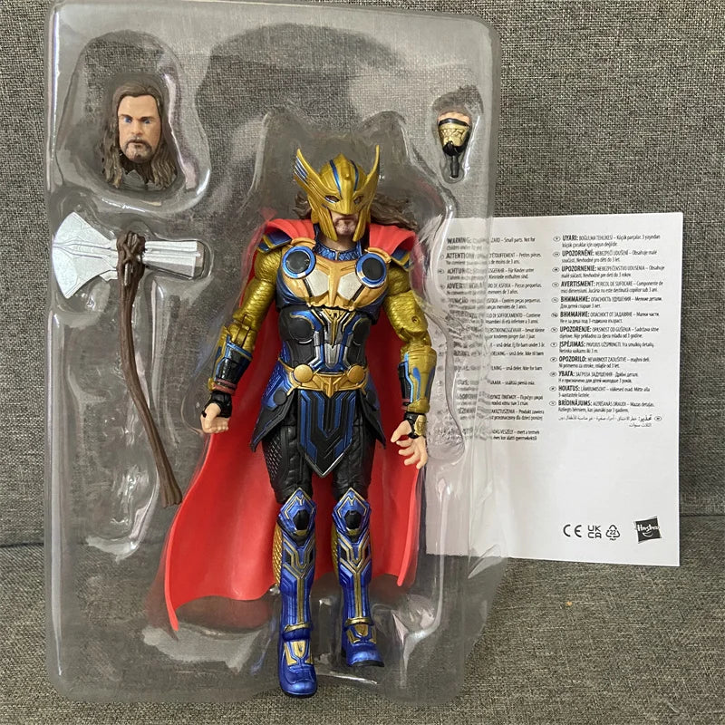 Avengers Thor Figur – Geflügelter Helm Stormbreaker-Axt