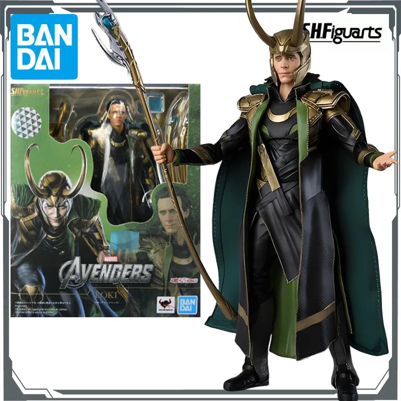 S.H.Figuarts Loki Figur - Zepter Helm Hörner