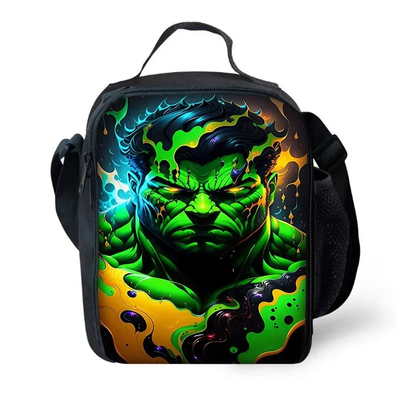 Hulk Lunchtasche - Kosmischer Liquid-Paint-Effekt