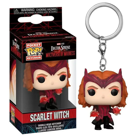 Funko Pop Schlüsselanhänger Avengers Scarlet Witch – Multiverse of Madness