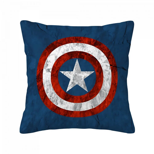 Kissenbezug Captain America – Schild Steintextur