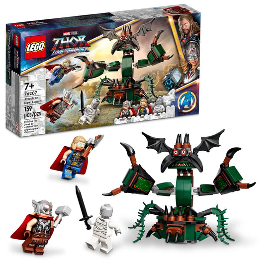 LEGO Marvel Thor Love and Thunder – Der Angriff auf New Asgard 159 Teile