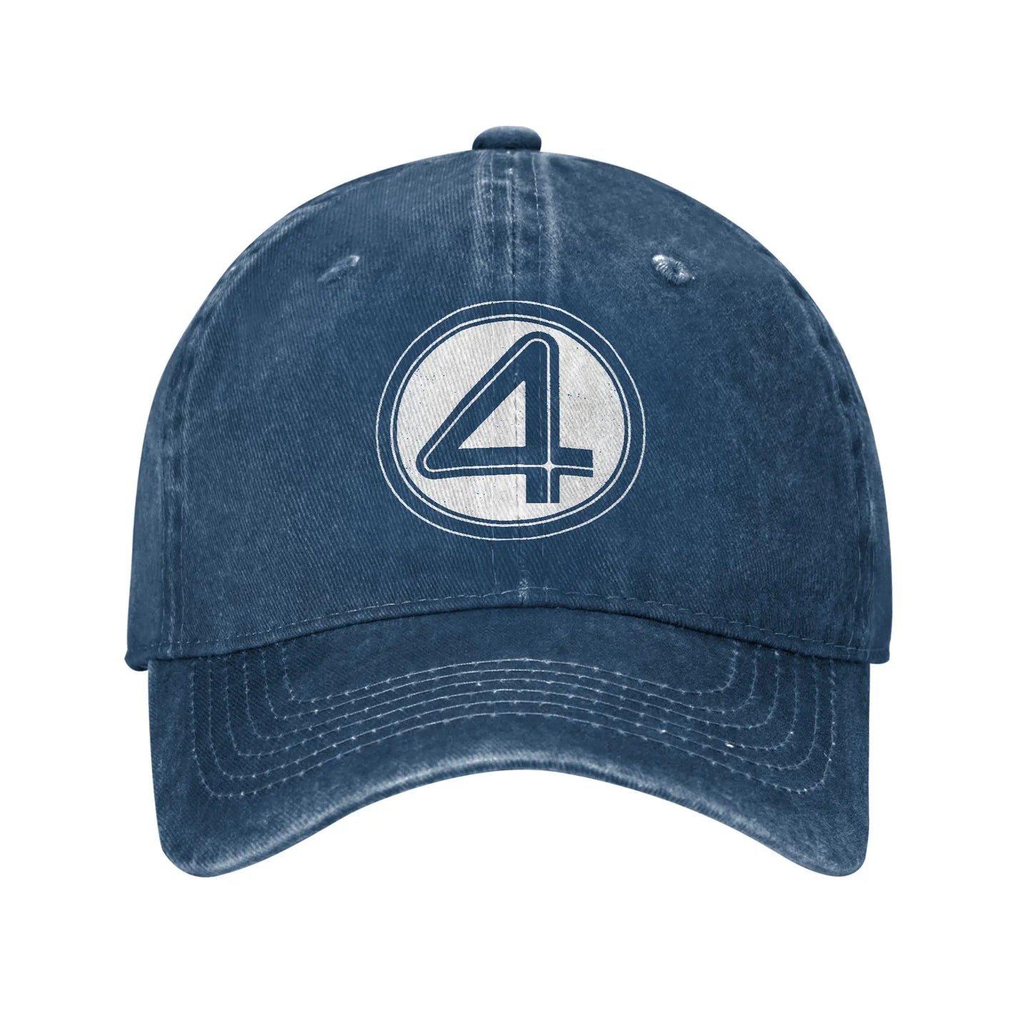 Fantastic Four Cap - verwaschenes Denim Marineblau