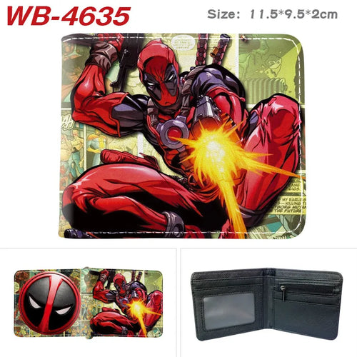 Avengers Deadpool Geldbörse - Schwarz Rote Augen