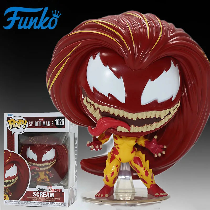 Funko Pop Marvel Scream Figur – Rot Gelb Symbiont #1026