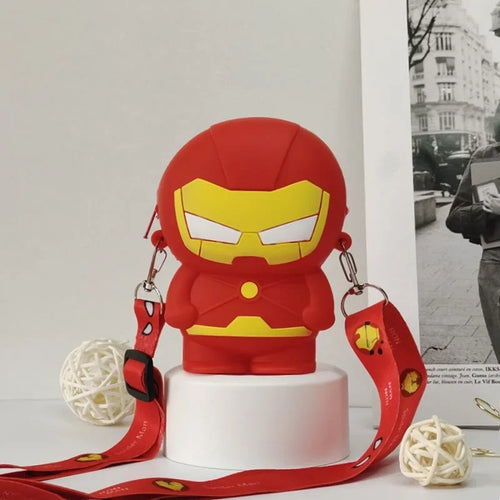 Umhängetasche Avengers Iron Man Figur - Rot Gold
