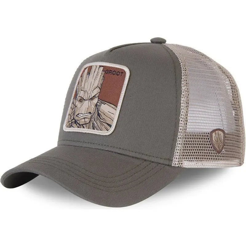 Groot Mütze – Grau und Beige