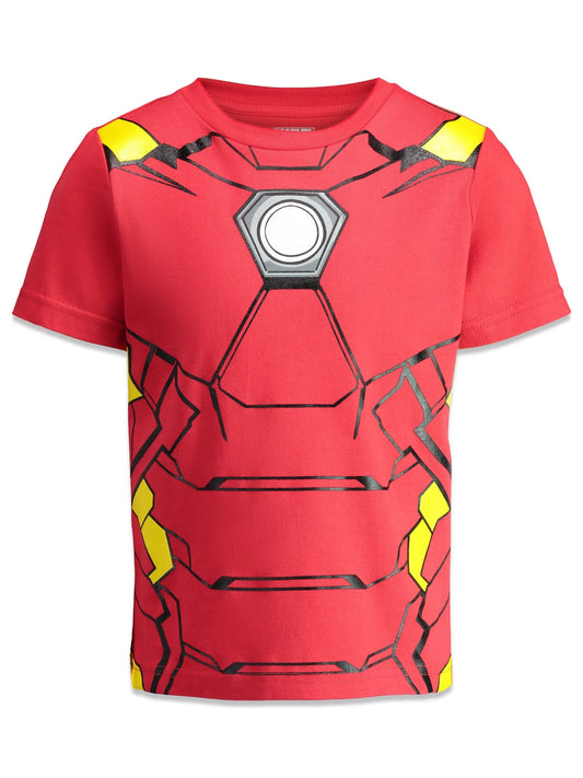 Kinder T-Shirt Avengers Iron Man - Superheld Rot
