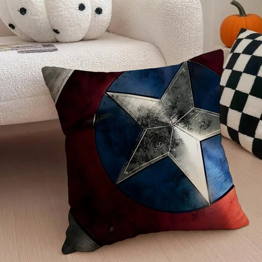 Kissenbezug Captain America - Klassischer Schild
