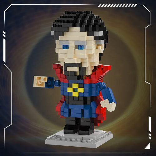Avengers Doctor Strange Chibi Bausteine - Roter Umhang