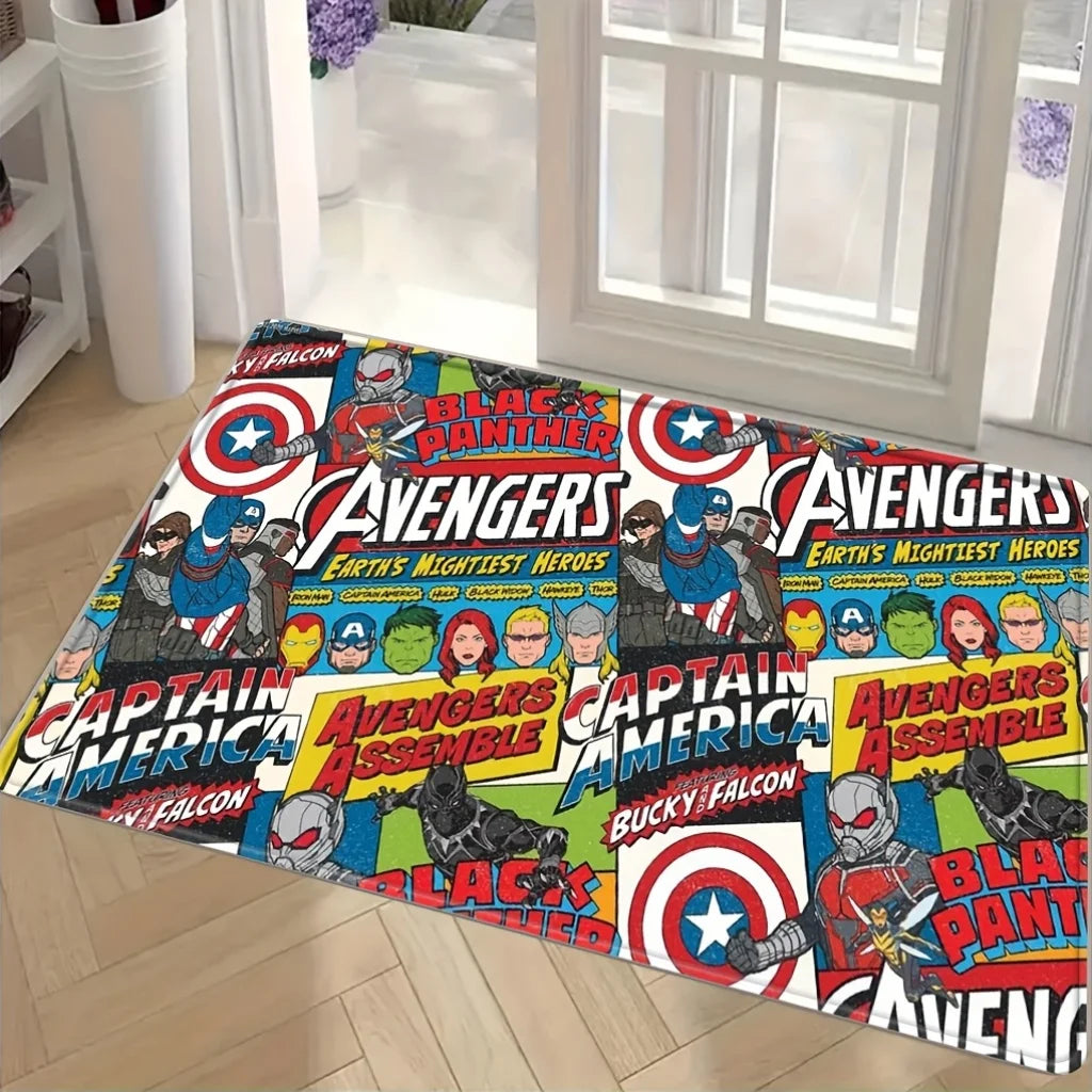 Avengers Hulk Teppich – Flammende Explosionsrauch