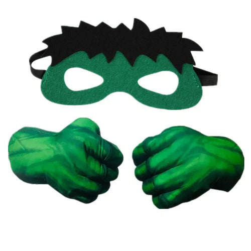 Kampfhandschuhe Kinder Avengers Hulk - Maske & Fäuste
